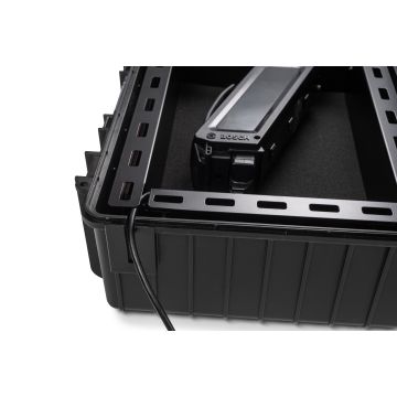 Lithium-ion koffer Medium (zwart)
