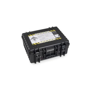 Lithium-ion koffer Medium (zwart)